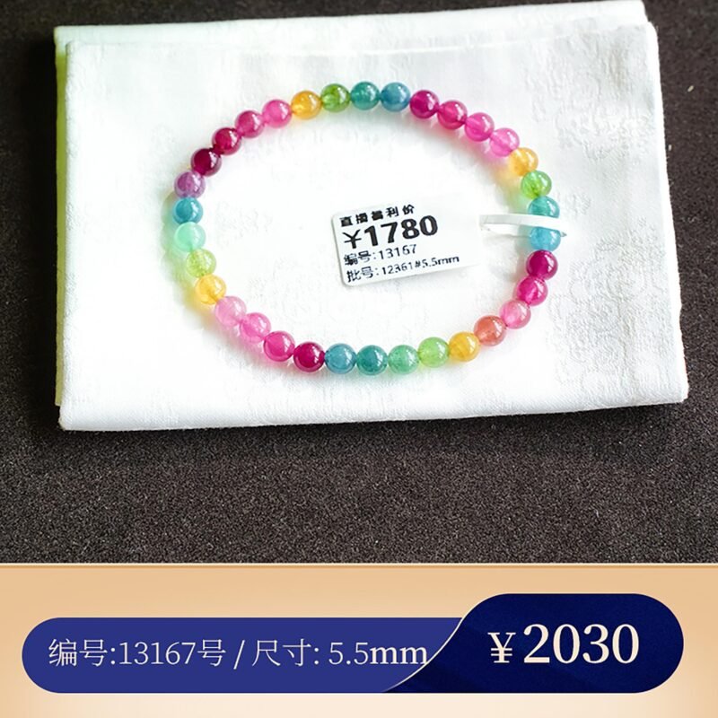 【荧光碧玺合集A8】甜美鲜艳多巴胺配色 蕞不挑光线的碧玺 猫小姐 - 图片 16