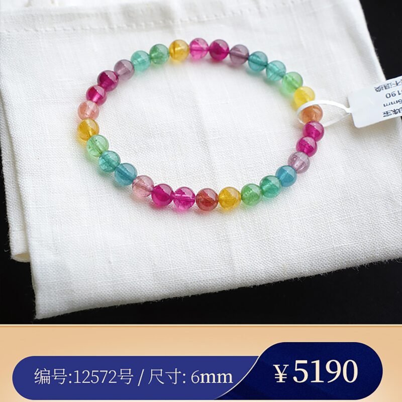 【荧光碧玺合集A8】甜美鲜艳多巴胺配色 蕞不挑光线的碧玺 猫小姐 - 图片 27