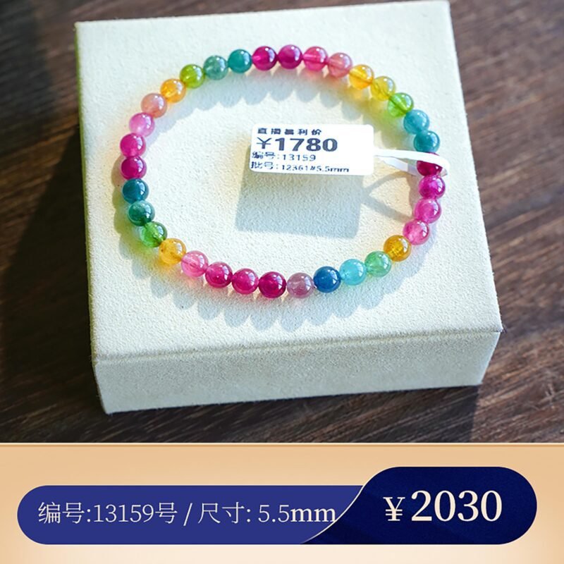 【荧光碧玺合集A8】甜美鲜艳多巴胺配色 蕞不挑光线的碧玺 猫小姐 - 图片 12