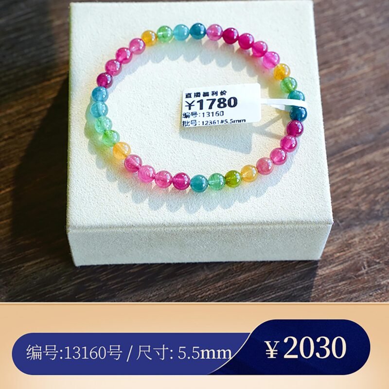 【荧光碧玺合集A8】甜美鲜艳多巴胺配色 蕞不挑光线的碧玺 猫小姐 - 图片 15